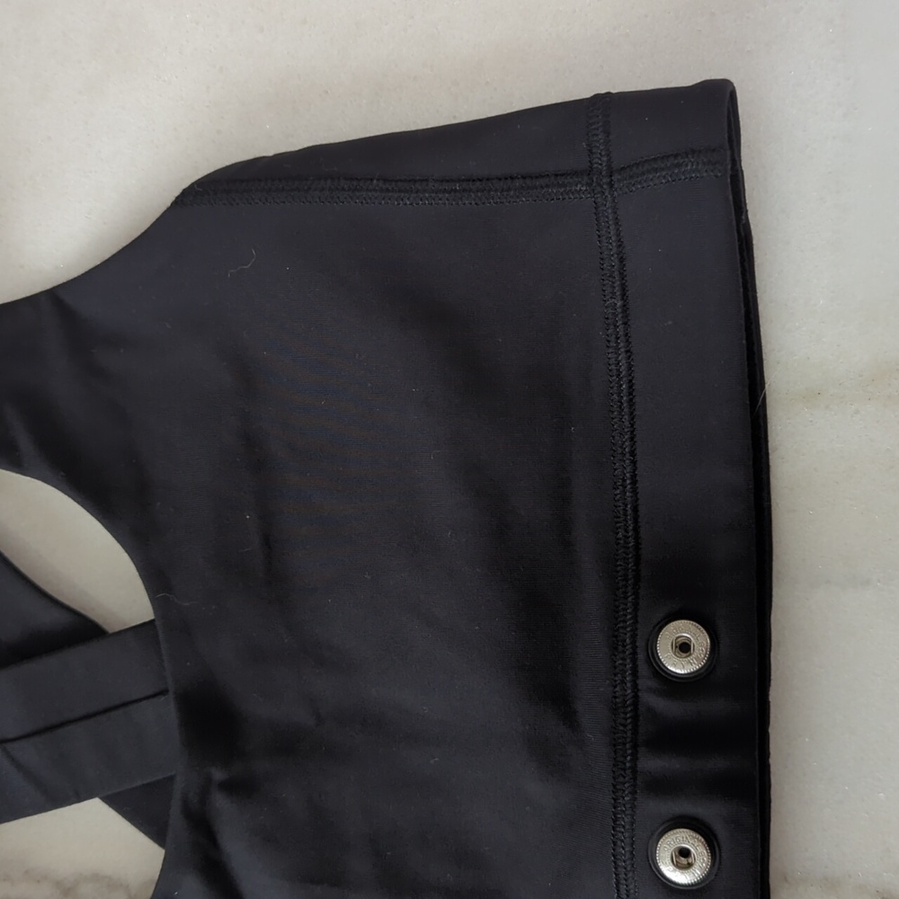 Lululemon Black Sports Bra Size Small - Picture 4 of 10